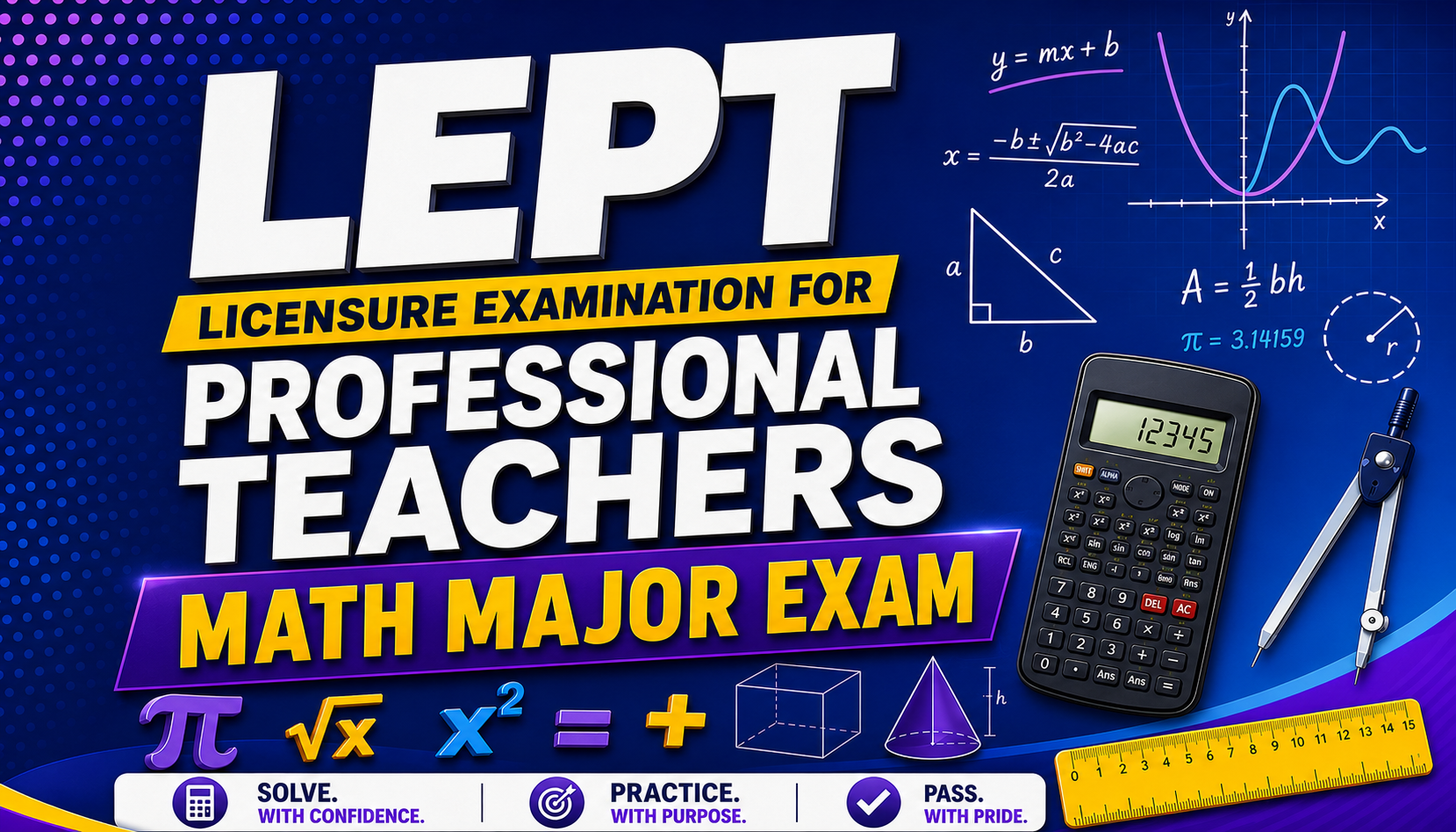 Licensure Examination for Professional Teachers (LEPT) - MATH Major Exam